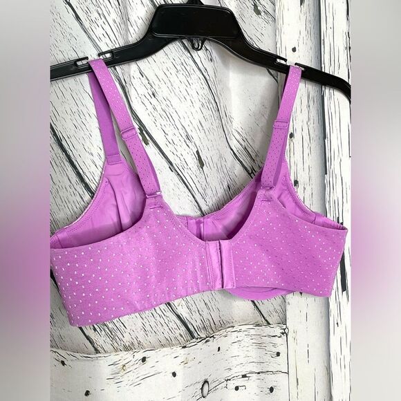 Wacoal Back Appeal Underwire Bra Lavender 38C - Picture 5 of 8